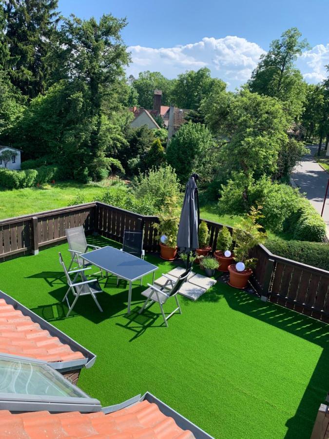 Ferienwohnung Zum Schloss Halbe Εξωτερικό φωτογραφία
