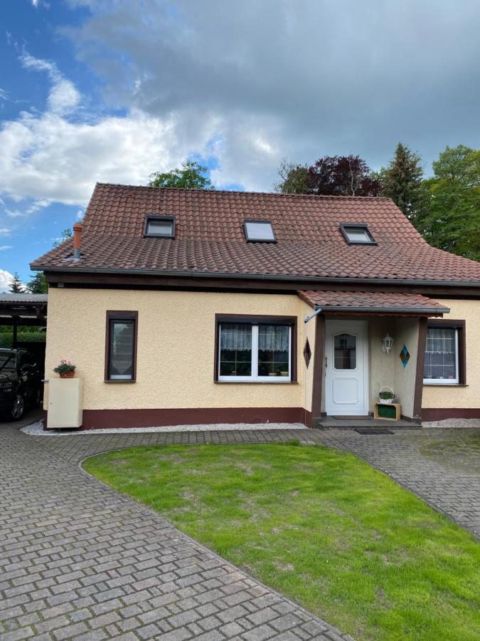 Ferienwohnung Zum Schloss Halbe Εξωτερικό φωτογραφία